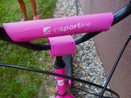 Koloběžka insportline milester 16/12" - růžová,