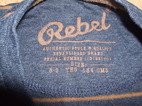 Pruhované tričko rebel, rebel,134