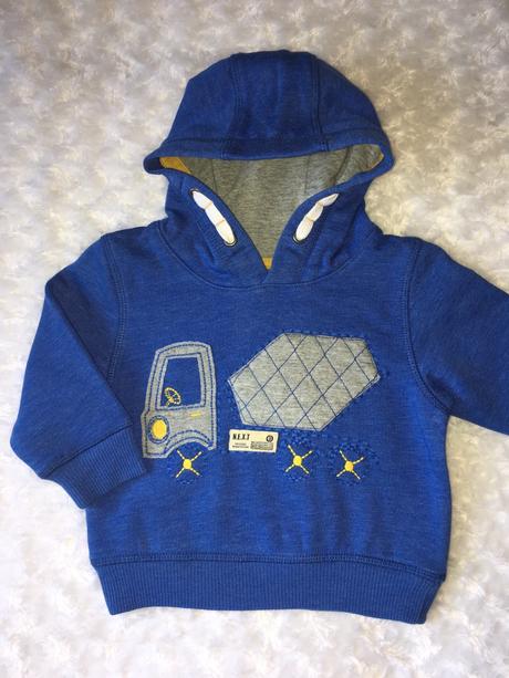 Modrá mikina next, next,74