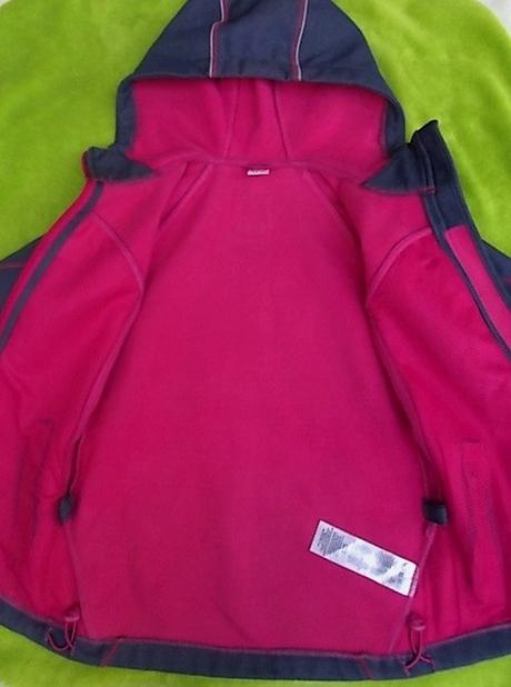 N21	dívčí softshellová bunda vel. 146, 146