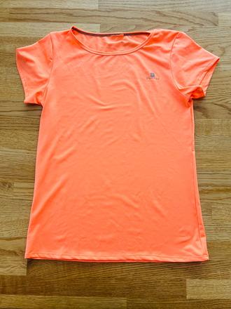 Funkční triko oranžové decathlon vel. 140/146, domyos,140