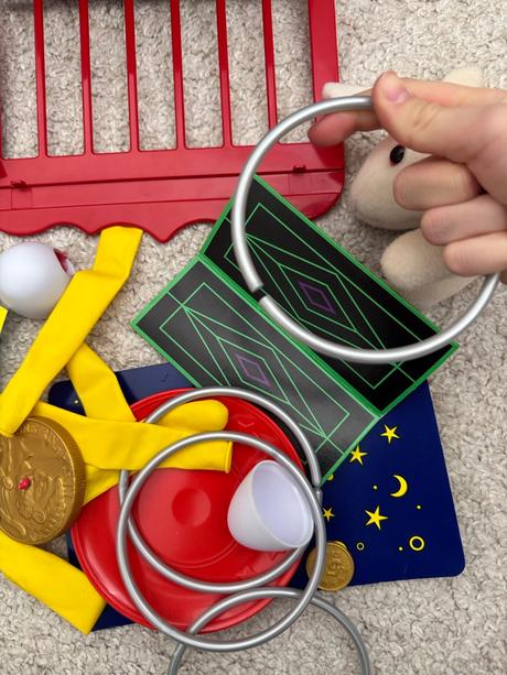 Škola kouzel kouzelná klec, triky s králíkem, 