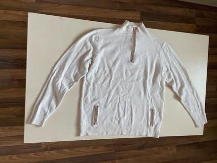 Jemný svetřík s vlnou 60p. vel neuvedena cca m, m