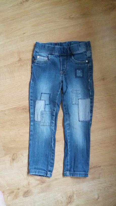 Zaplatové džíny kappahl, kappahl,104