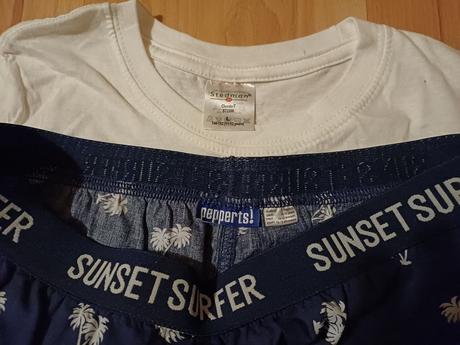 Pyžamko tričko a kraťasy, vel. 146/152, 152