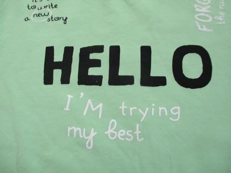 Tričko s nápisy 140/146, coccodrillo,140