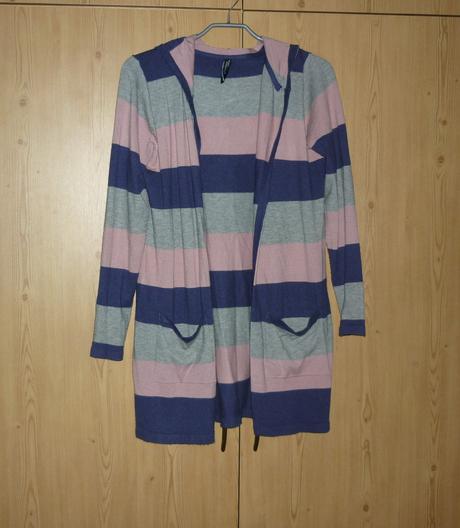 Pruhovaný kardigan takko fashion, takko,s