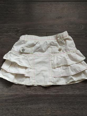 Džínová sukně s volánky, 98