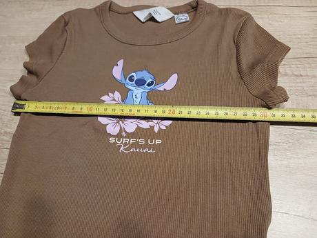 Žebrované tričko stitch hm  vel. 134/140, h&m,134