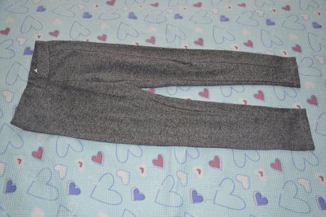140 teplé úpletové legíny ham, h&m,140
