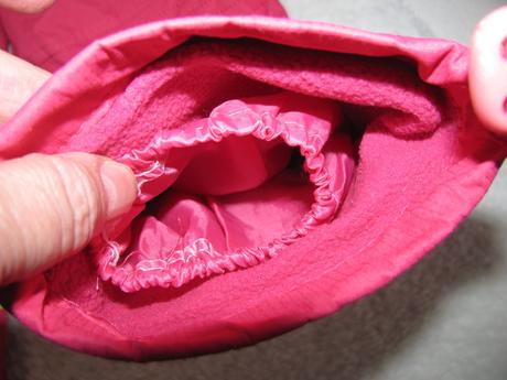 Dívčí sytě růžové oteplovačky, 92