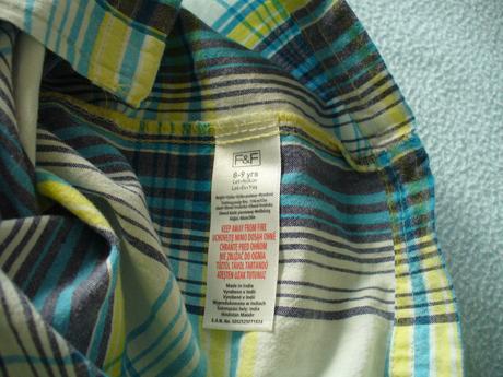 Košile zn.f&f vel. 134 na 8-9 let, f&f,134