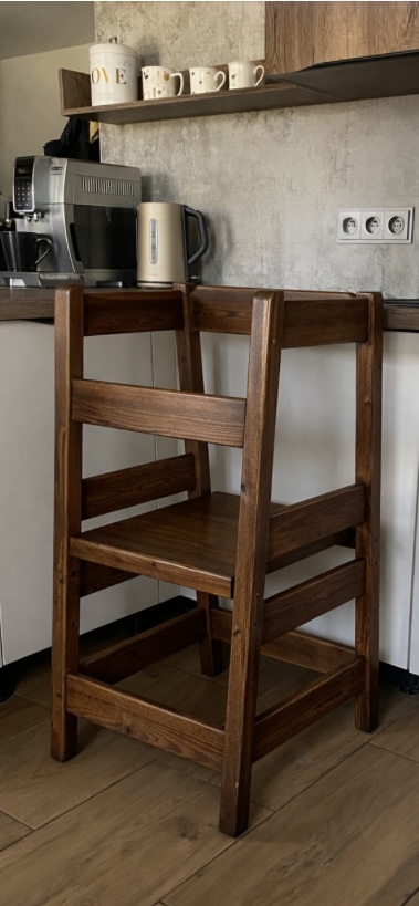 Rostoucí učící věž pro děti (montessori, 