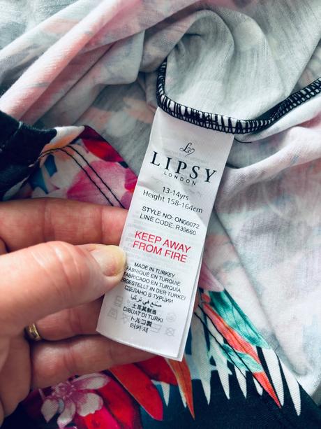 Ob/ overal s květy - v.13/14 let, lipsy london,164