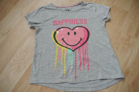 Sede tricko se srdcem vel.122/128, 122