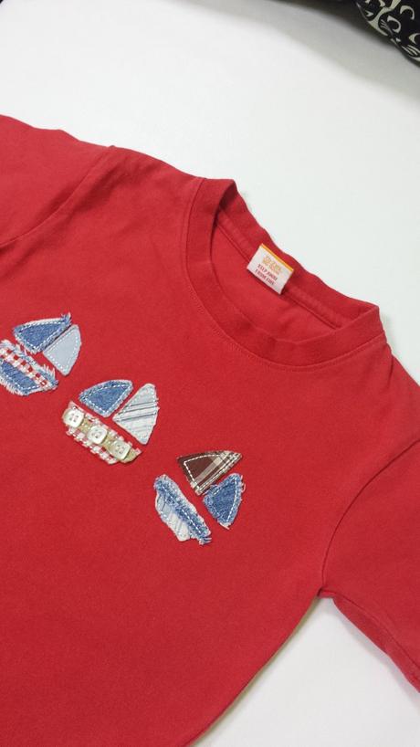 Tricko s lodickami, mini mode,92