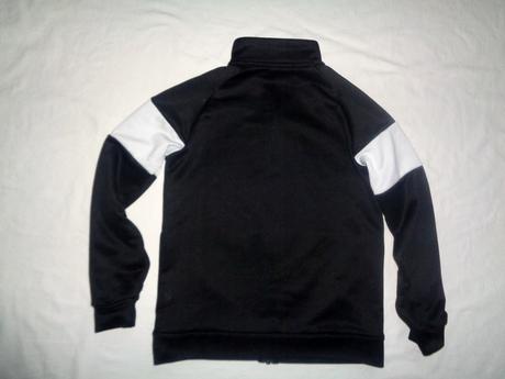 Černobílá sportovní bunda adidas, adidas,140