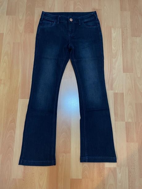 Dívčí zvonové džíny, c&a,158