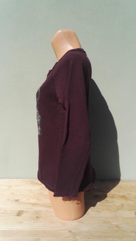 Mikina s vlkem up fashion - vel.s, s