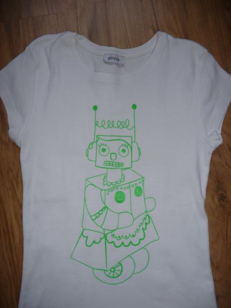 Triko pimkie s robotem na 12-13l- vel.158, 158