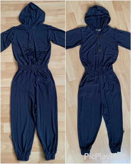 Kalhotový overal pompdelux vel. 110/116, pompdelux,110