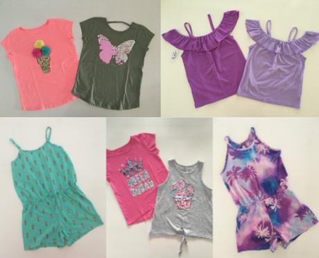 Dívčí letní komplet childrens place (7 - 8 let), 122–134