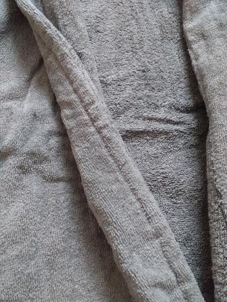 Pánský šedý froté župan vel. s/m, nový, s