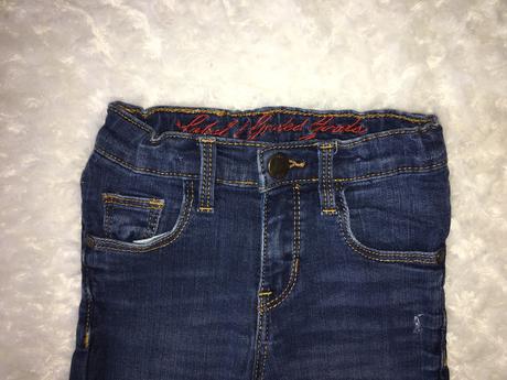 Tmavě modré rifle/džíny h&m, h&m,74