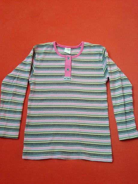 Bavlněné tričko s dlouhým rukávem 7 let,vel 122, queen,122