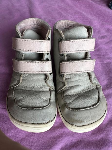 Baby bare febo fall grey pink s membránou, baby bare shoes,30