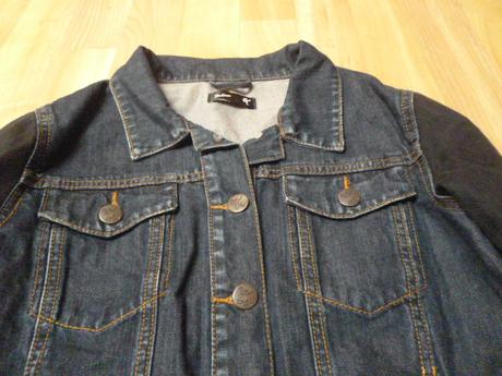 Riflová bunda vel.m, denim,m