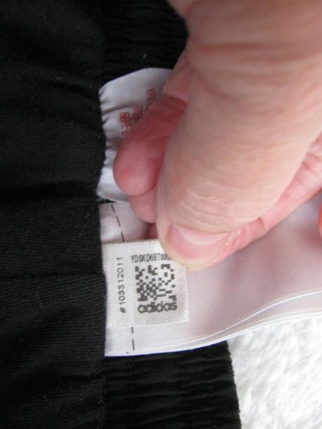 Černé volnočasové podšité kalhoty adidas, adidas,158