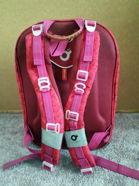 Školní aktovka (batoh) topgal, 1-3.třída, růžová, 