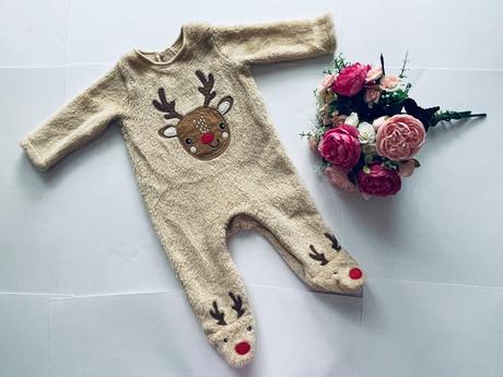 Overal flecový se sobikem - v. 0/3 měs., nutmeg,62