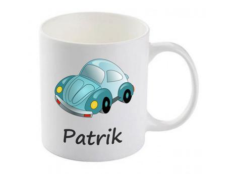 Dětský plastový hrnek jméno a obrázek na přání, 