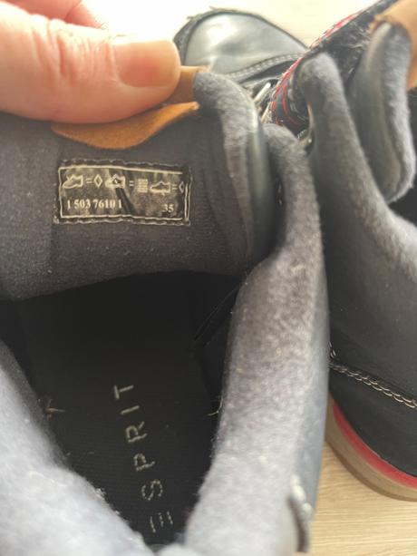 Kotnikove boty pro kluka, esprit,35