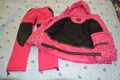 158 lyžařská bunda a oteplováky, envy,158