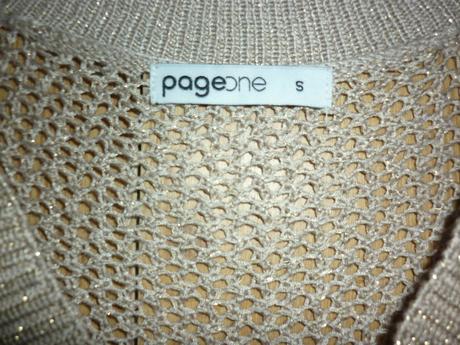 Dámská béžová vesta se zlatou nití takko fashion, takko,s