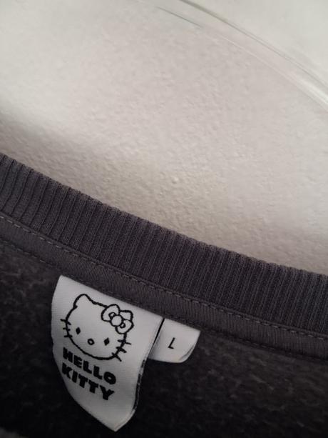 Teplejší mikina hello kitty vel. l, hello kitty,l