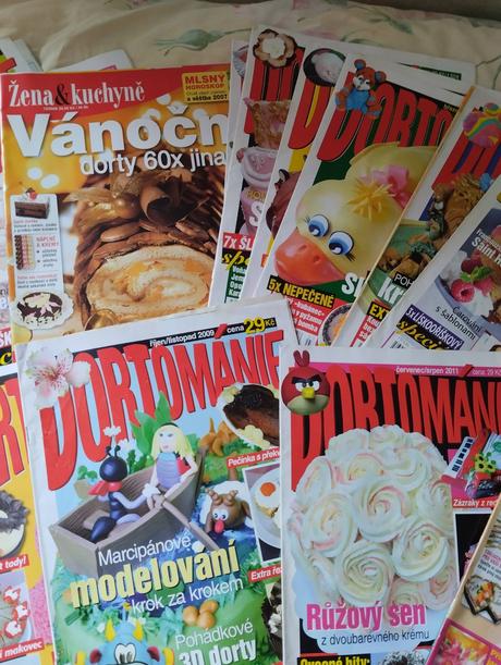 Sada časopisů dorty,