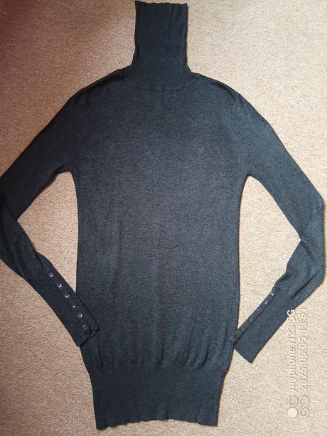 Šaty s rolákem zn."zara" vel."s", zara,s