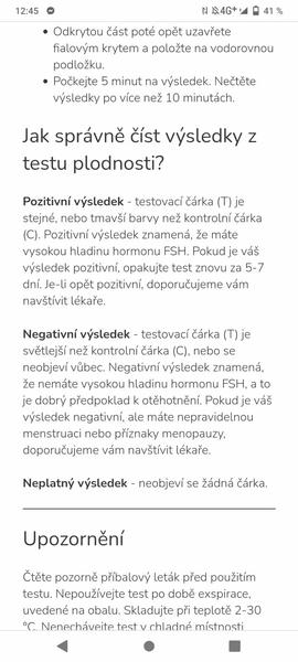 Test plodnosti: Jaké rady vám poskytla lékařka?