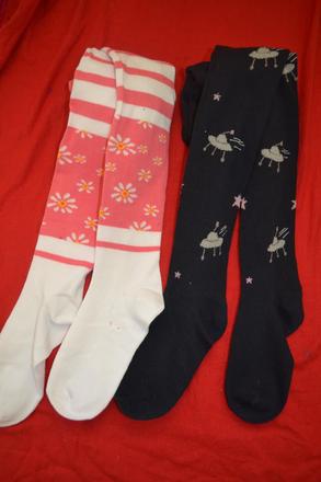 2x dívčí punčocháče ,v.152-164, 152 / 158 / 164