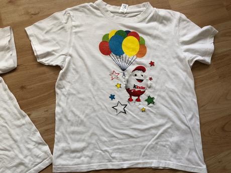 Svitive tricko kinder vajicko, 140