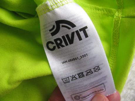 Dětské sportovní funkční tričko limetkové barvy, crivit,164