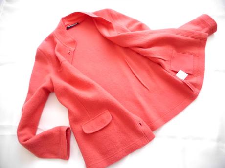 Betty barclay vlnené sako-kabátik m-l, m