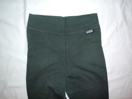 Super kvalitní 3/4 legíny litex - khaki, litex,140