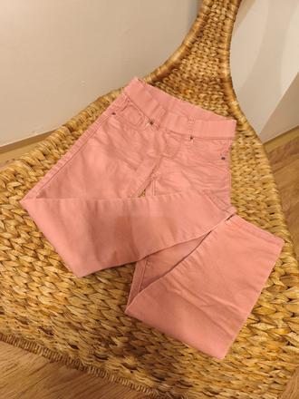 Starorůžové džegíny slimky, takko,140