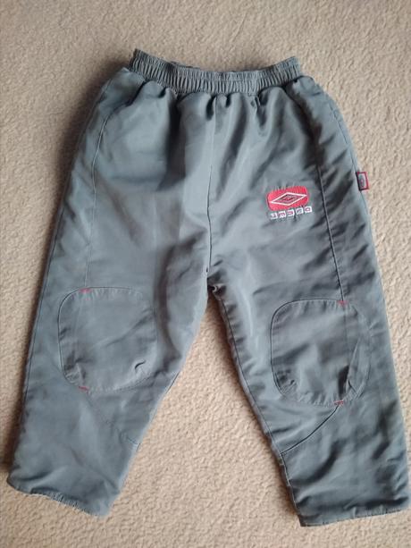 Plátěné kalhoty zn. "umbro" ve vel. "74", umbro,74