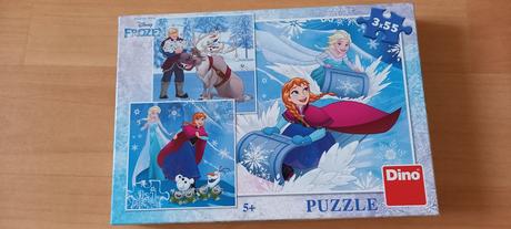 Puzzle ledové království,